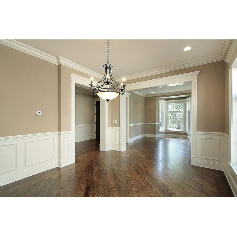 8-ft Primed White Polystyrene Crown Moulding Set