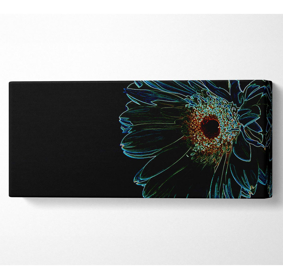 Nachtblume Panoramaleinwand