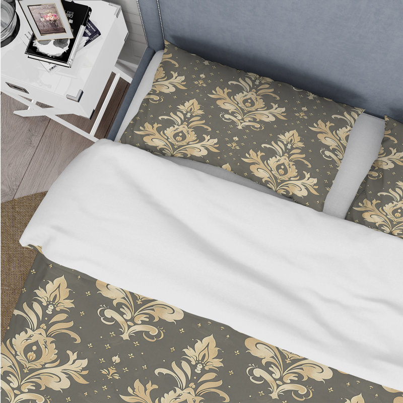 Ensemble de housse de couette Traditional, Housse de couette simple et deux taies décorative