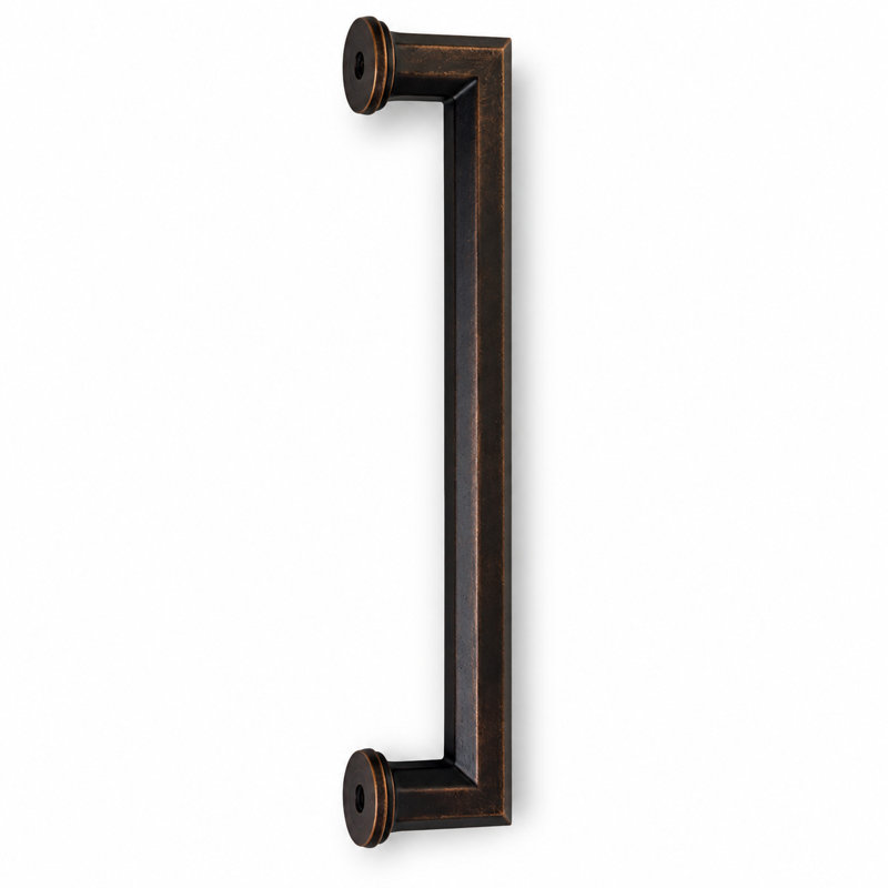 Facette 8.69 Center to Center Bar Pull, Dark Antique Copper