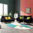 Marick Wide Velvet Round Arms Small Apartment Loveseat-994531622-946205333
