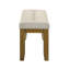 Banc 1pc capitonné doux