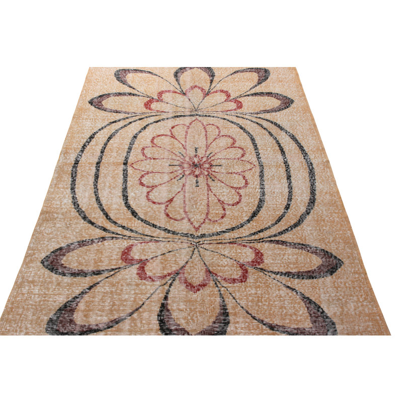 Hand Knotted Wool Area Rug