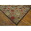 Tapis unique de 9 pi x 12 pi en brun / bleu / rouge / vert clair
