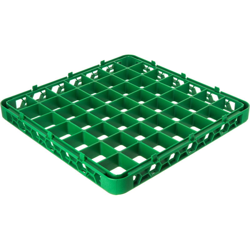 San Jamar Glass Rack, Green