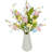 3 Pcs Artificial Easter Flower Spray with Eggs and Colourful Berries