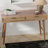 Sedona Cane 45" Semi-Assembled Writing Desk with USB & AC Outlets, Natural Brown-94114464
