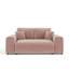 Two-seater square arms loveseat sofa-682303355