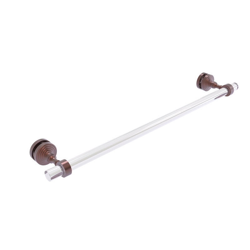 Porte de douche 5,2 "pour porte de douche en verre Jarrell, Cuivre antique