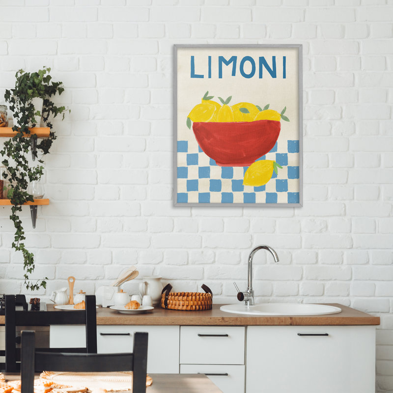 Estampe numérique Limoni, Estampe numérique Farmhouse, H 20 po x l 16 po