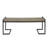 Patio Industrial Wood And Metal Bench-306227975