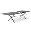 Meza Rounded Extendable Dining Table with Cross Metal Legs-95256468-95373326