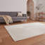Atward area rug Machine Woven Rectangle Cream-1049805966