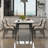 White rock plate rectangular dining table-2066555452