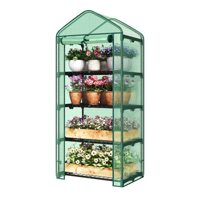 Ellerslie 4.7 Ft W x 11.8 Ft D Mini Greenhouse
