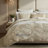 Premium Cotton Bedding Sets, Full Queen Modern Linen Duvet for Home