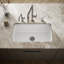 Cape Dory® 33" L x 22" W x 9-5/8" Under-Mount Single-Bowl Kitchen Sink with 5 Oversize Faucet Holes-6918138