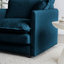Chenille bleue pour 4 personnes - Structure et canapé confortable respirant: assise, attrait coloré