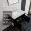 Single Bathroom Vanity with Cultured Marble Top