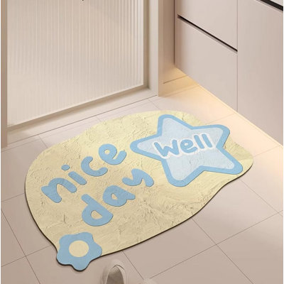 Decontamination Diatomaceous Earth Absorbent Bathroom Mat