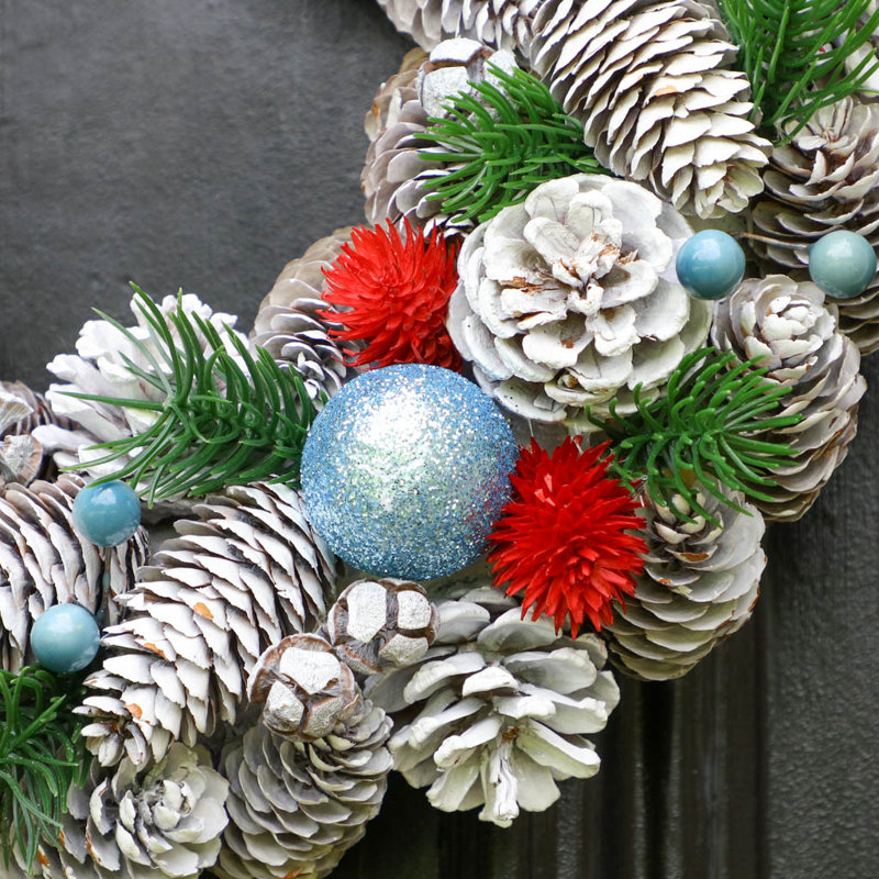 Handcrafted Preserved 36cm Wreath