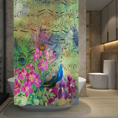 Rideau de douche simple