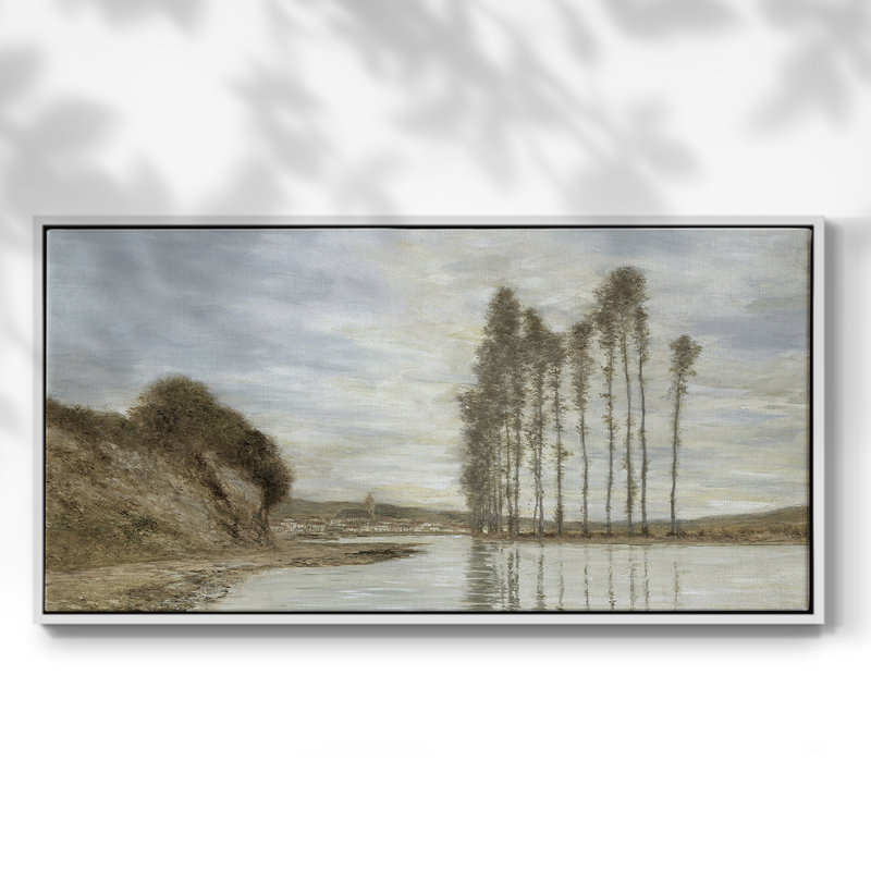 Série paysage - CDL XXVII - Toile tendue avec châssis encadré - Prêt à être accroché