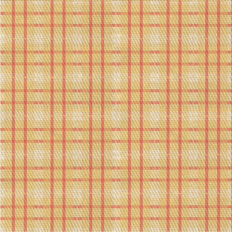 Checkered Indoor Rug, Square 4'