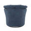 Fauteuil demi-tonneau pivotant rembourré Lakitia Rowena -2136543498