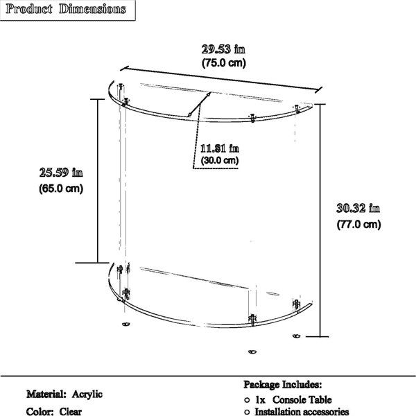 Dimensions du produit