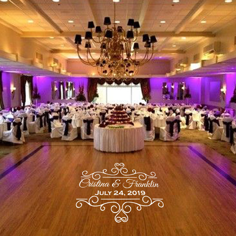 Signe de cadeau de décoration de mariage, Blanc, H 22 po x l 27,5 po x P 0,01 po