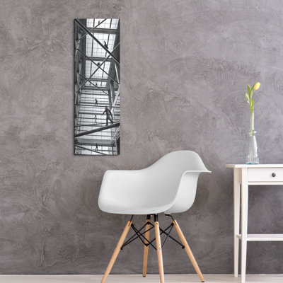 'Interior B&w' by Erin Clark Metal Wall Art