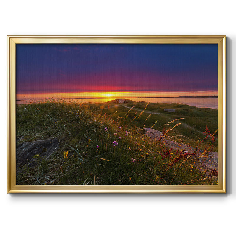 " Nature's Coloring Book ", 18" H x 26" W x 1.5" D, Gold