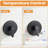 Faucet Modern Shower Faucet, Tub And Shower Trim Kit With Single-Spray Touch-Clean Black Shower Round Head(Valve Not Included)-122461338