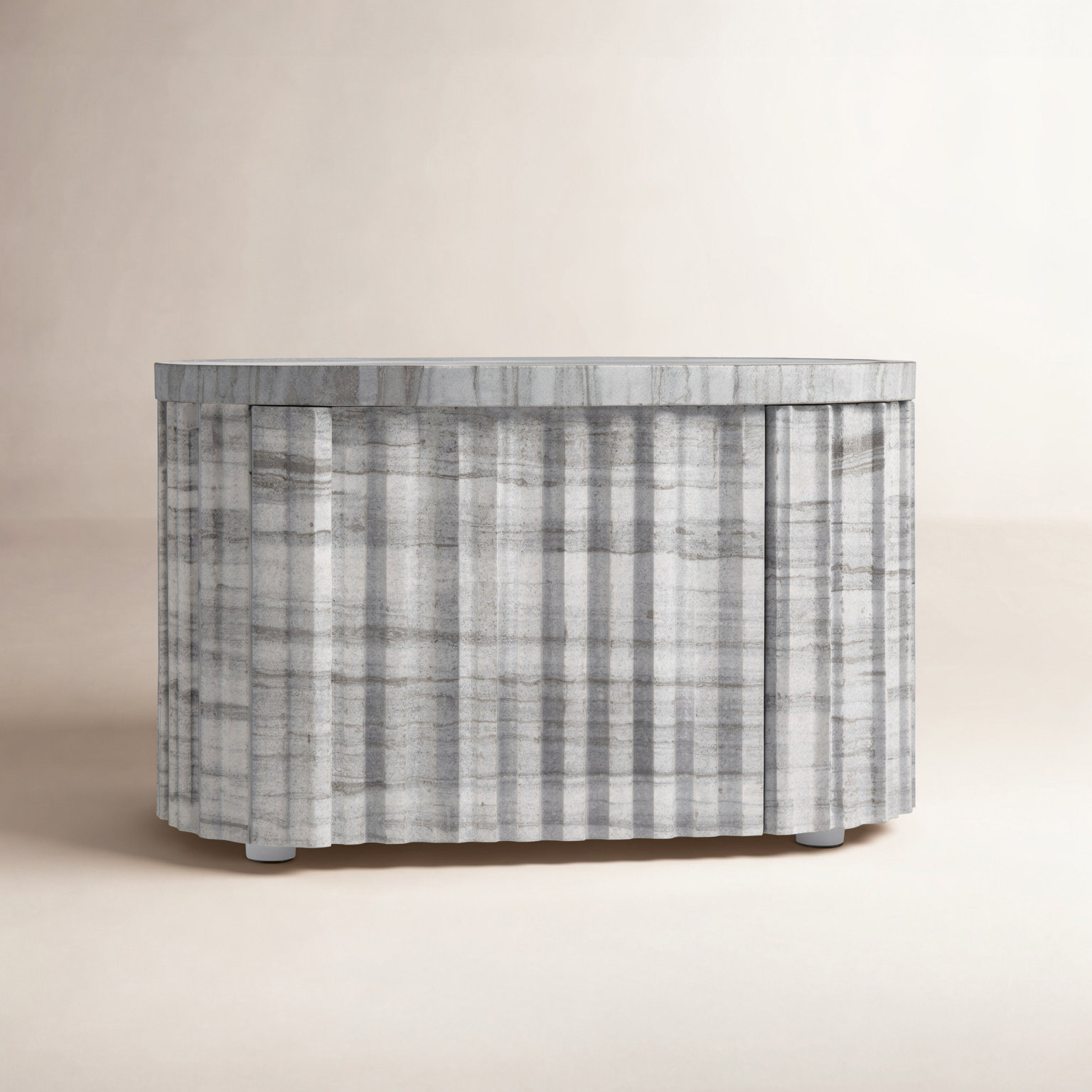 16" Square Genuine Marble Coffee Table