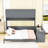 Queen Wall-Mounted Murphy Bed with Desk, Storage Cabinets and Shelves-1203634548