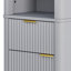 Armoire de rangement de 68 po de hauteur avec tablettes réglables et tiroir-124651347