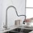 KISRAIS Pull Down Kitchen Faucet Side Spray-70254690