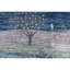 One-of-a-Kind High-Quality Hand-Knotted Blue/Beige/Gray Area Rug