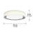 Cooper LED Semi Flush Mount