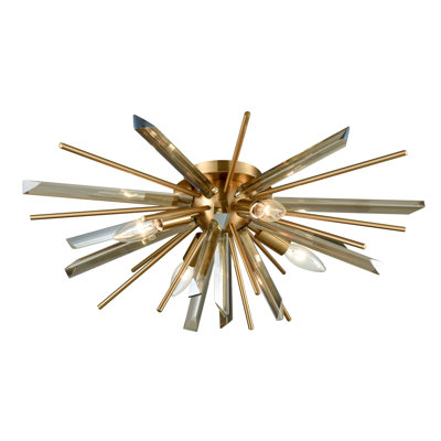 Palisades 4 - Light Flush Mount