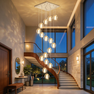 Wystan 16 - Light Globe Chandelier