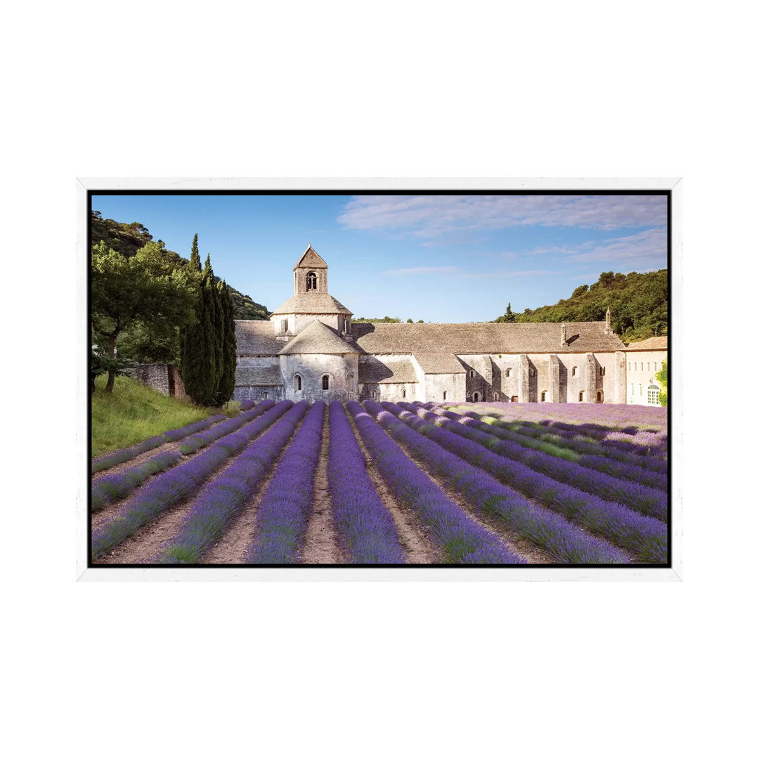 Abtei Senanque, Provence, Frankreich von Matteo Colombo - Galerie-umwickelte Leinwand Giclée