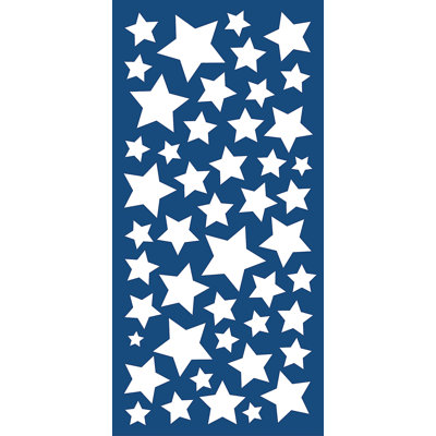 Décalcomanie murale Line Stars Glow in The Dark