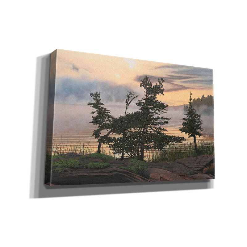 Toile épique Graffiti «Auburn Evening» par Kenneth M Kirsch, 18 po x 12 po
