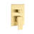 10 Inch Bathroom Head Shower - Wall Mounted Luxury Rain Mixer Gold Brass-124646514