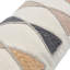 Coussin en coton avec broderie et frange-716615240