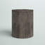 Table de bout Bettee Drum avec rangement - Gris-2085749444