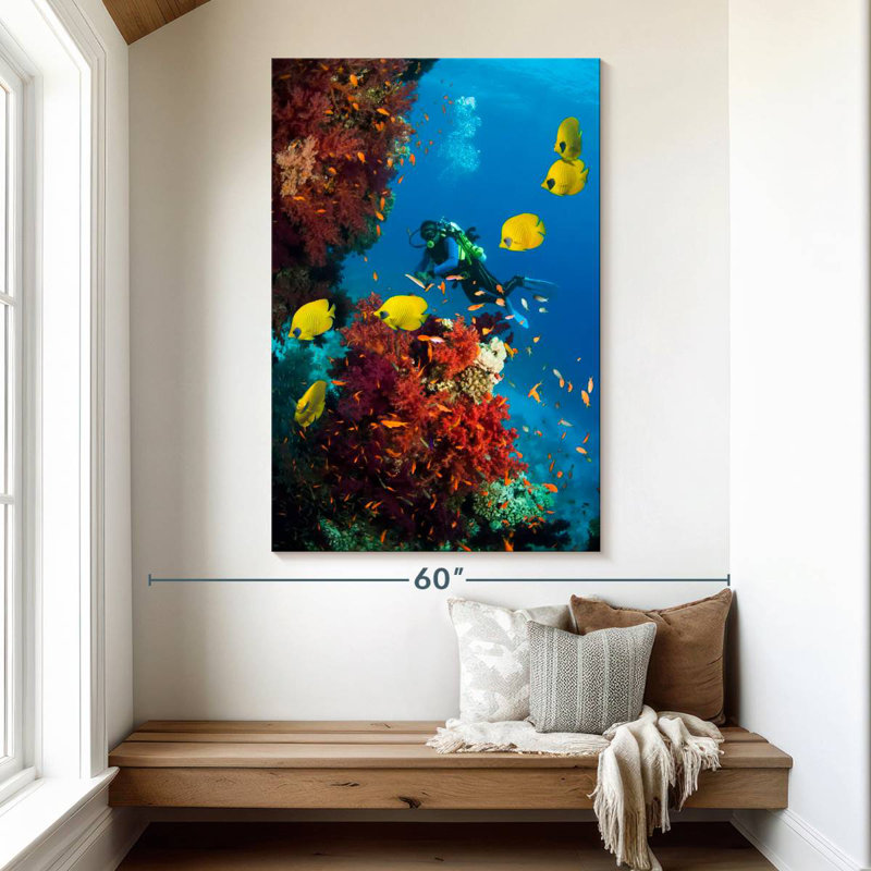 Senne Deep Sea Scuba Diving, 51" H x 34" W