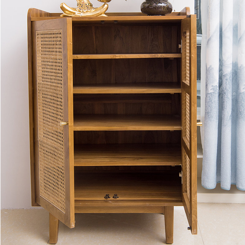 Armoire à chaussures de style sud-est asiatique, Brun